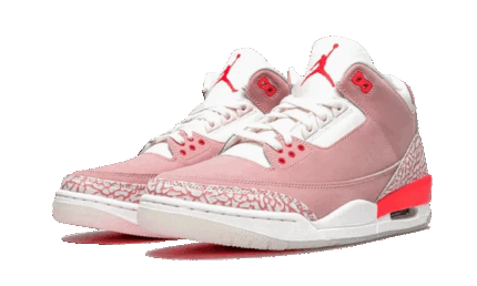 Air Jordan 3 Retro Rust Pink - vue 2