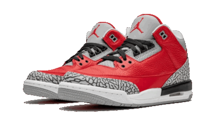 Air Jordan 3 SE Red Cement - vue 2