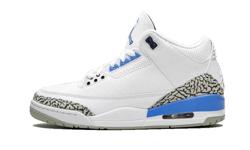 air-jordan-3-unc-393040 Air Jordan 3 UNC authentique
