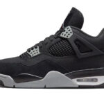Air Jordan 4 Black Canvas authentique