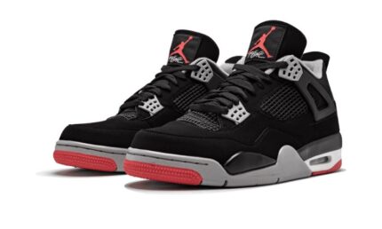 Air Jordan 4 Bred 2019 - vue 2
