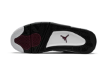 Air Jordan 4 PSG Neutral Grey Bordeaux - vue 4