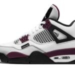 Air Jordan 4 PSG Neutral Grey Bordeaux authentique