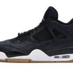 Air Jordan 4 Retro Laser Black Gum authentique