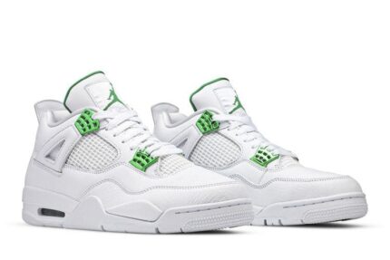 Air Jordan 4 Retro Metallic Green - vue 2