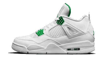 Air Jordan 4 Retro Metallic Green authentique