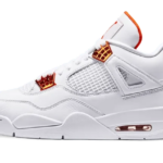 Air Jordan 4 Retro Metallic Orange authentique