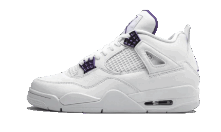 Air Jordan 4 Retro Metallic Purple authentique