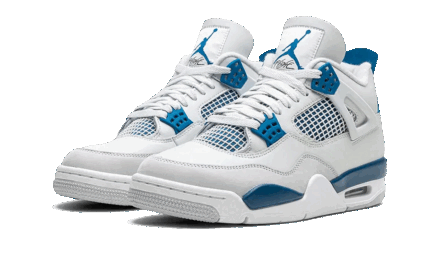 Air Jordan 4 Retro Military Blue (2024) - vue 2