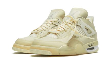 Air Jordan 4 Retro Off-White Sail - vue 2