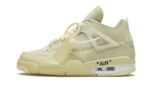 Air Jordan 4 Retro Off-White Sail authentique