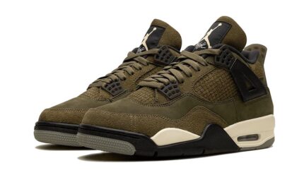 Air Jordan 4 Retro SE Craft Medium Olive - vue 2