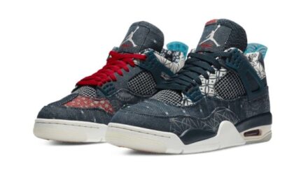 Air Jordan 4 Retro SE Deep Ocean - vue 2