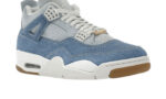 Air Jordan 4 Retro TEX Denim Worn Blue - vue 5
