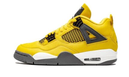 Air Jordan 4 Retro Tour Yellow (Lightning) authentique