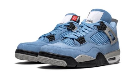 Air Jordan 4 Retro University Blue - vue 2