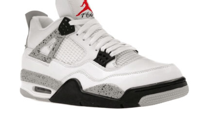 Air Jordan 4 Retro White Cement (2016) - vue 2