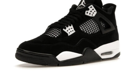 Air Jordan 4 Retro White Thunder - vue 2