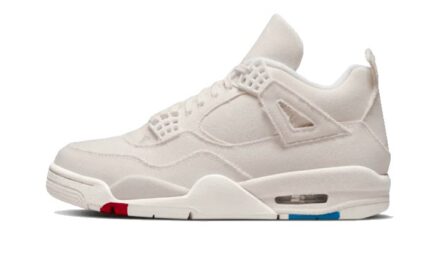 Air Jordan 4 Sail Canvas authentique