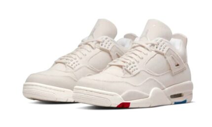 Air Jordan 4 Sail Canvas - vue 2