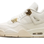 Air Jordan 4 Sail Metallic Gold authentique