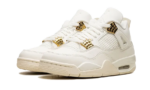 Air Jordan 4 Sail Metallic Gold - vue 2