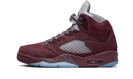 Air Jordan 5 Burgundy authentique