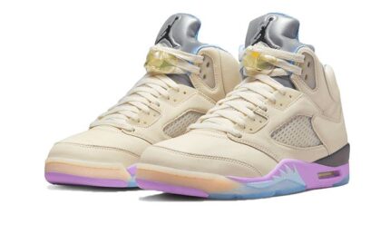 Air Jordan 5 DJ Khaled Sail - vue 2
