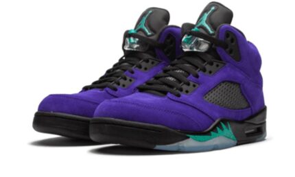 Air Jordan 5 Retro Alternate Grape - vue 2