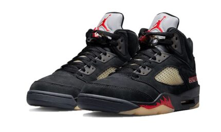 Air Jordan 5 Retro Gore-Tex Off-Noir - vue 2