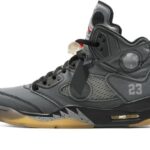 Air Jordan 5 Retro Off-White Black authentique