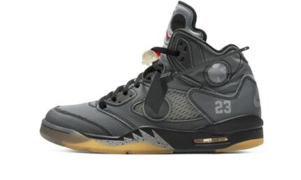 Air Jordan 5 Retro Off-White Black authentique