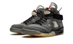 Air Jordan 5 Retro Off-White Black - vue 2