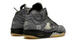 Air Jordan 5 Retro Off-White Black - vue 3