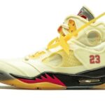 Air Jordan 5 Retro Off-White Sail authentique