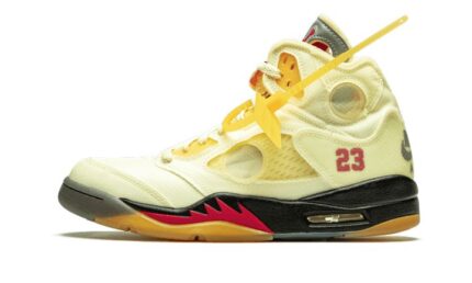 Air Jordan 5 Retro Off-White Sail authentique