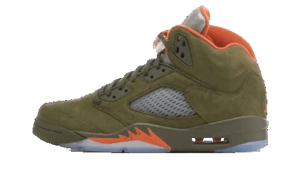 Air Jordan 5 Retro Olive authentique