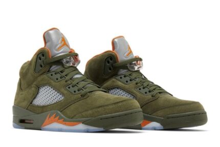 Air Jordan 5 Retro Olive - vue 2