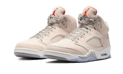 Air Jordan 5 Retro SE Craft Light Orewood Brown - vue 2