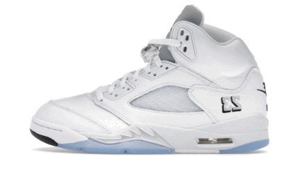 Air Jordan 5 Retro White Metallic (2026) authentique