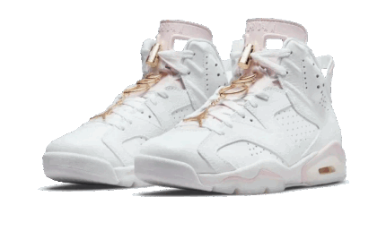 Air Jordan 6 Gold Hoops - vue 2