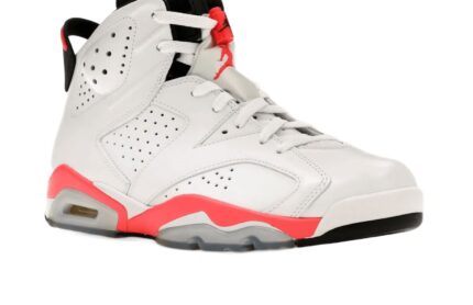Air Jordan 6 Retro Infrared White (2014) - vue 2
