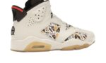 Air Jordan 6 Retro Quai 54 Sail Brown (2020) - vue 4