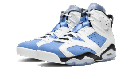 Air Jordan 6 UNC - vue 2