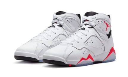 Air Jordan 7 Retro White Infrared - vue 2