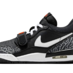 Air Jordan Legacy 312 Low Black White Safety Orange authentique