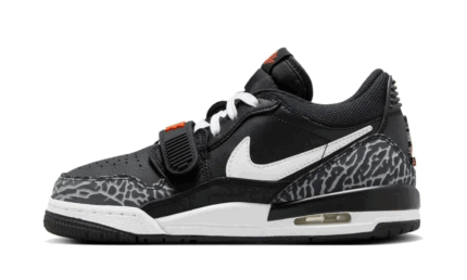 Air Jordan Legacy 312 Low Black White Safety Orange authentique