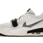 Air Jordan Legacy 312 Low White Black Elephant Swoosh authentique
