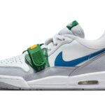 Air Jordan Legacy 312 Low White Pine Industrial Blue authentique