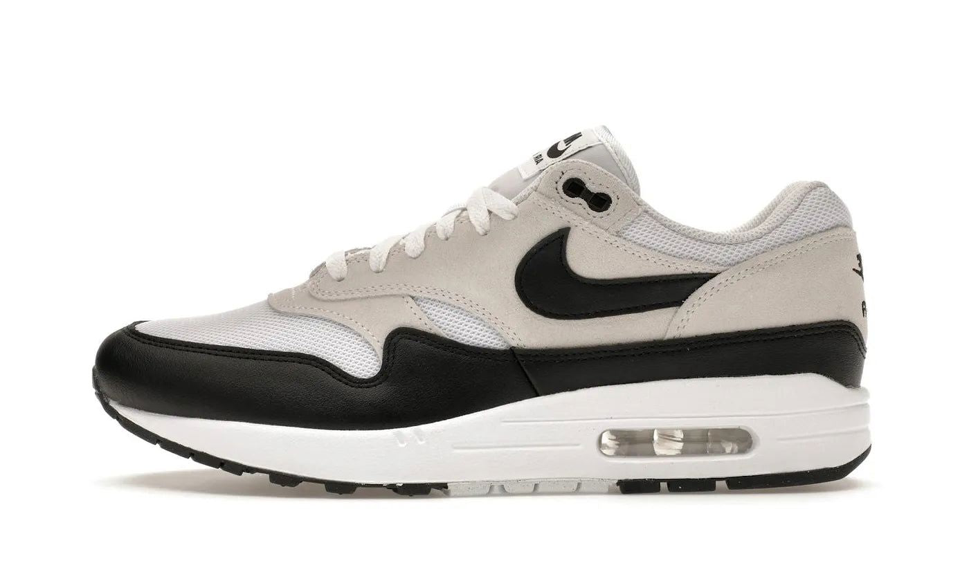 air-max-1-essential-summit-white-black-388073 Nike Air Max 1 Essential Summit White Black authentique